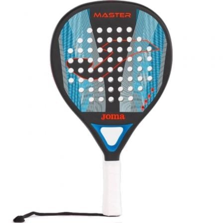 Pala de Pádel Joma Master/ Negra y Turquesa Flúor - Tiensol