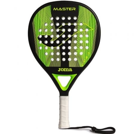 Pala de Pádel Joma Master/ Negra y Verde Flúor - Tiensol