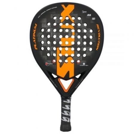 Pala de Pádel Siux Platinum Revolution 24K/ Negra y Naranja - Tiensol