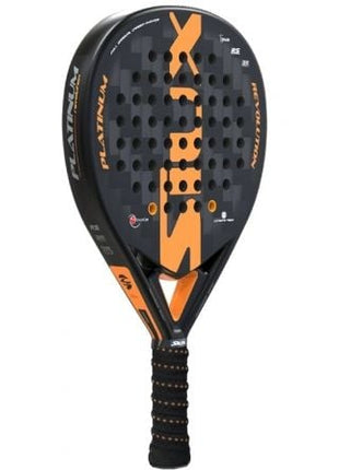 Pala de Pádel Siux Platinum Revolution 24K/ Negra y Naranja - Tiensol