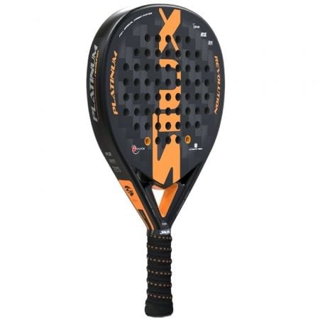 Pala de Pádel Siux Platinum Revolution 24K/ Negra y Naranja - Tiensol