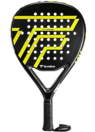 Pala de Pádel Tecnifibre Wall Breaker 360/ Amarilla y Negra - Tiensol