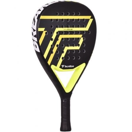 Pala de Pádel Tecnifibre Wall Breaker 360/ Amarilla y Negra - Tiensol