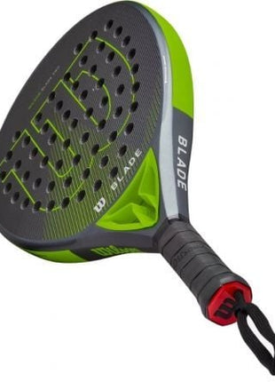 Pala de Pádel Wilson Blade Pro V2/ Negra y Verde - Tiensol