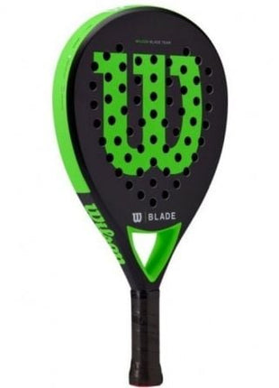 Pala de Pádel Wilson Blade Team V2/ Negro y Verde - Tiensol