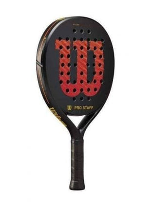 Pala de Pádel Wilson Pro Staff Team V2/ Negra y Roja - Tiensol