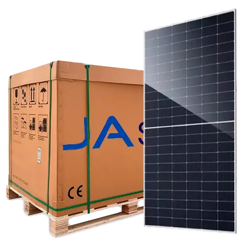Palet 33 Paneles Bifaciales JA Solar 710W JAM66D46 LB Mono PERC 132 células - Paneles Solares