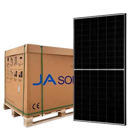 Palet 36 Paneles Bifaciales JA Solar 455W JAM54D40 LB Mono PERC 108 células - Paneles Solares