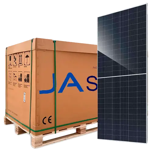 Palet 36 Paneles Bifaciales JA Solar 635W JAM72D42 LB Mono PERC 144 células - Paneles Solares