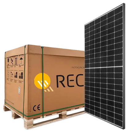 Pallet Paneles Solares 375W REC TwinPeak 4 (33 UDS) - Tiensol