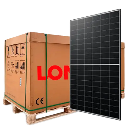 Pallet 36 Paneles Solares 480W Longi N-Type 108 células LR7-54HVH - Paneles Solares