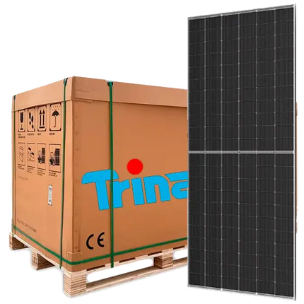 Pallet 36 Paneles Solares Bifaciales Trina 615W NEG19RC.20 Vertex S + - Paneles Solares