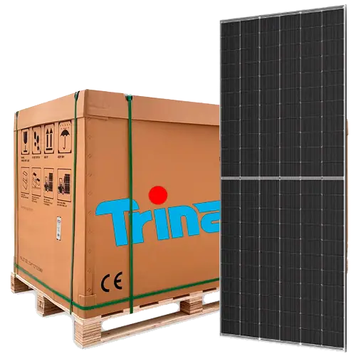 Pallet 36 Paneles Solares Bifaciales Trina 620W NEG19RC.20 Vertex S + - Paneles Solares