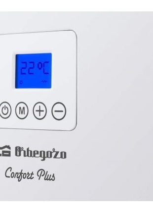 PANEL CALEFACTOR RADIANTE ORBEGOZO REH 2000A BLANCO - 2000W - DISPLAY LCD - TERMOSTATO DIGITAL - CONTROL TÁCTIL - MANDO A DISTANCIA - Tiensol