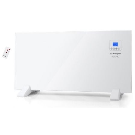 PANEL CALEFACTOR RADIANTE ORBEGOZO REH 2000A BLANCO - 2000W - DISPLAY LCD - TERMOSTATO DIGITAL - CONTROL TÁCTIL - MANDO A DISTANCIA - Tiensol