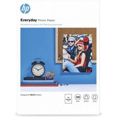 Papel Fotográfico HP Everyday Q2510A/ DIN A4/ 200g/ 100 Hojas - Tiensol