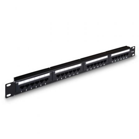 Patch Panel Aisens A141 - 0307/ 24 Puertos/ Cat.5e/ Altura 1U - Tiensol