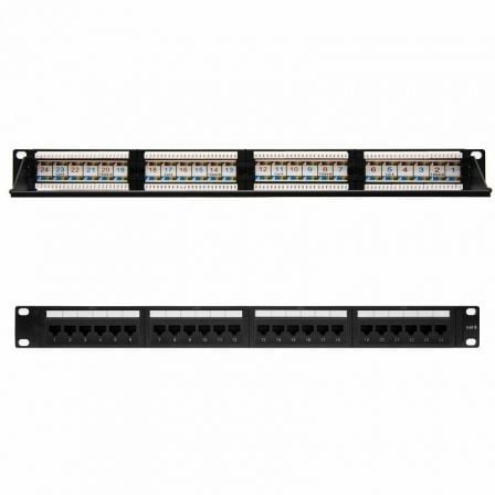 Patch Panel Nanocable 10.21.3124/ 24 Puertos/ Cat.6/ Altura 1U - Tiensol