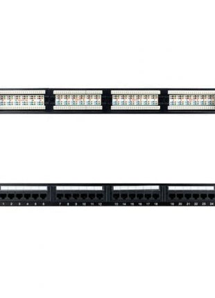 Patch Panel Nanocable 10.21.4124/ 24 Puertos/ Cat.6a/ Altura 1U - Tiensol