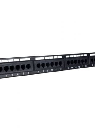 Patch Panel Phasak PU 2420/ 24 Puertos/ Cat.6/ Altura 1U - Tiensol