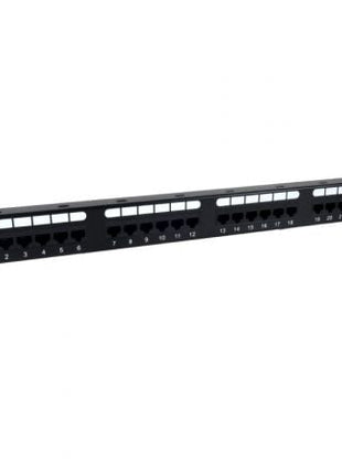 Patch Panel Phasak PU 2421/ 24 Puertos/ Cat.6A/ Altura 1U - Tiensol