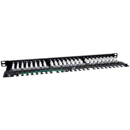 Patch Panel Phasak PU 4811/ 24 Puertos/ Cat.6A/ Altura 0.5U - Tiensol