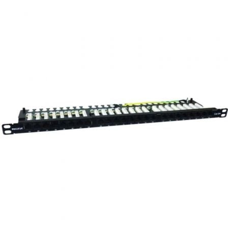 Patch Panel Phasak PU 4811/ 24 Puertos/ Cat.6A/ Altura 0.5U - Tiensol