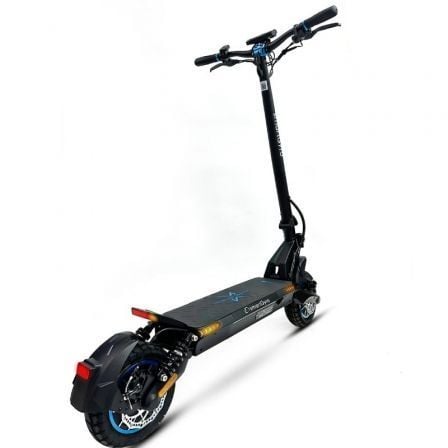 Patinete Eléctrico SmartGyro CrossOver Dual Max Certificado/ Motor 1000W/ Ruedas 10'/ 25km/h/ Autonomía 60km/ Negro - Tiensol