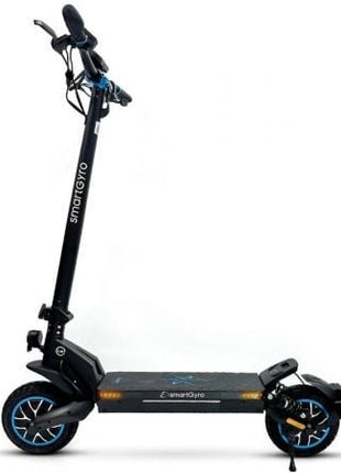 Patinete Eléctrico SmartGyro CrossOver Dual Max Certificado/ Motor 1000W/ Ruedas 10'/ 25km/h/ Autonomía 60km/ Negro - Tiensol