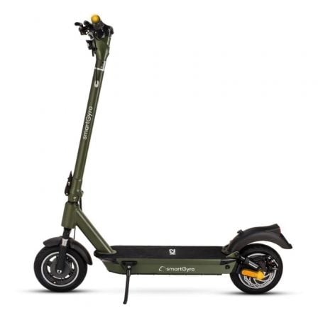 Patinete Eléctrico SmartGyro K2 Army Certificado/ Motor 800W/ Ruedas 10'/ 25km/h /Autonomía 50km/ Verde - Tiensol