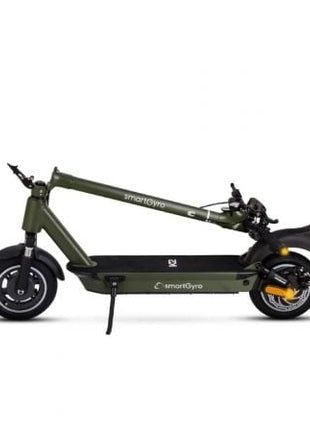 Patinete Eléctrico SmartGyro K2 Army Certificado/ Motor 800W/ Ruedas 10'/ 25km/h /Autonomía 50km/ Verde - Tiensol