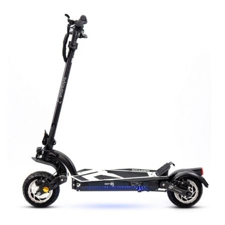 Patinete Eléctrico SmartGyro Raptor Certificado/ Motor 1000W/ Ruedas 10'/ 25km/h /Autonomía 70km/ Negro - Tiensol