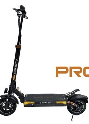 Patinete Eléctrico SmartGyro Rockway PRO Certificado/ Motor 1000W/ Ruedas 10'/ 25km/h /Autonomía 60km/ Negro - Tiensol