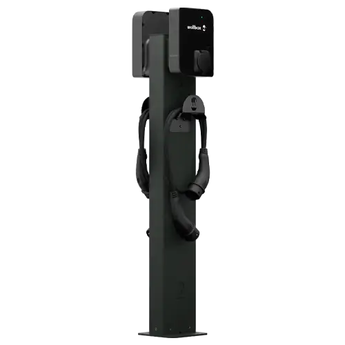 Pedestal Wallbox Eiffel Doble para Copper SB - Accesorios de Cargadores VE