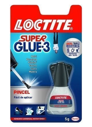 Pegamento con Pincel Loctite Super Glue - 3/ 5g - Tiensol