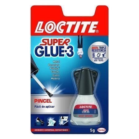 Pegamento con Pincel Loctite Super Glue - 3/ 5g - Tiensol