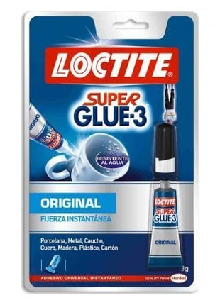 Pegamento en Tubo Loctite Super Glue - 3/ 3g - Tiensol