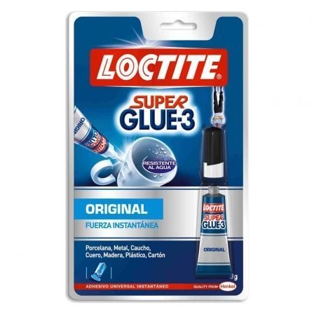 Pegamento en Tubo Loctite Super Glue - 3/ 3g - Tiensol