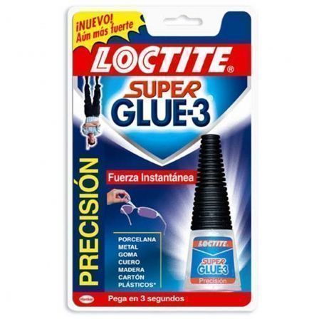 Pegamento en Tubo Loctite Super Glue - 3 Precisión/ 5g - Tiensol