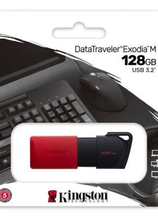 Pendrive 128GB Kingston DataTraveler Exodia M USB 3.2 - Tiensol