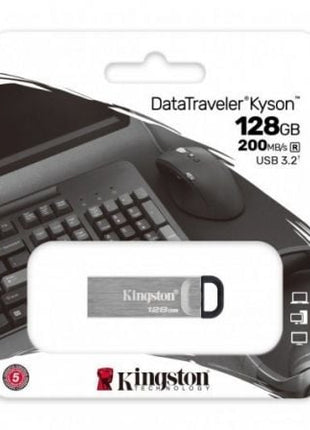 Pendrive 128GB Kingston DataTraveler Kyson USB 3.2 - Tiensol