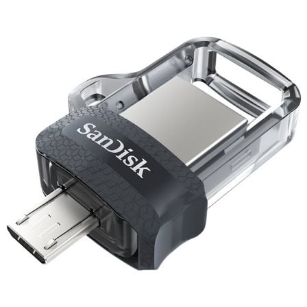 Pendrive 128GB SanDisk Dual m3.0 Ultra USB 3.0/ MicroUSB - Tiensol