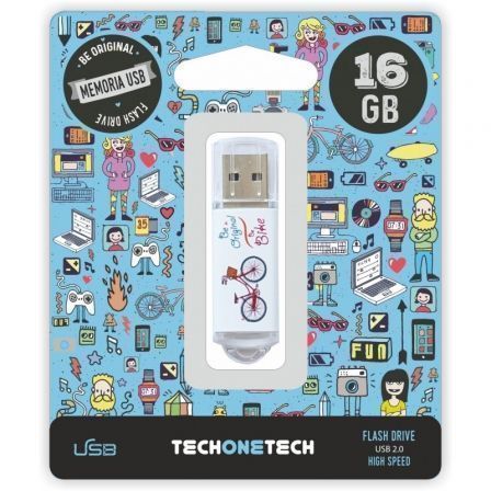 Pendrive 16GB Tech One Tech Be Bike USB 2.0 - Tiensol