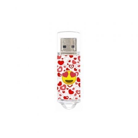 Pendrive 16GB Tech One Tech Emojis Heart Eyes USB 2.0 - Tiensol