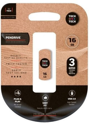 Pendrive 16GB Tech One Tech Pro Smart Clip USB 2.0 - Tiensol