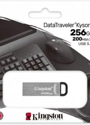 Pendrive 256GB Kingston DataTraveler Kyson USB 3.2 - Tiensol