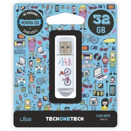 Pendrive 32GB Tech One Tech Be Bike USB 2.0 - Tiensol