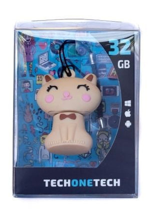 Pendrive 32GB Tech One Tech Gato Minimi USB 2.0 - Tiensol