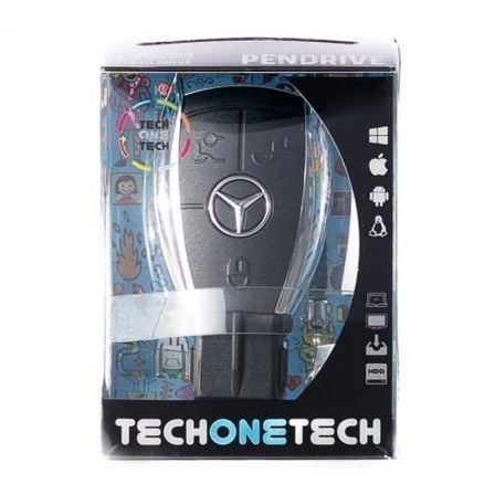 Pendrive 32GB Tech One Tech Llave Mercedes USB 2.0 - Tiensol