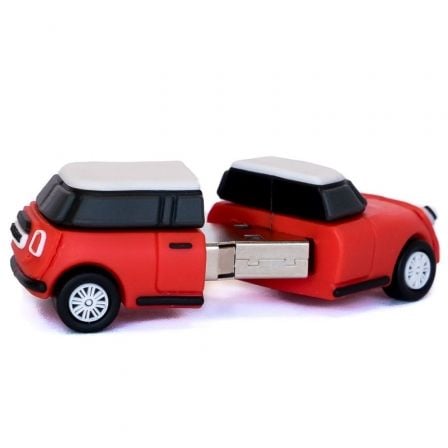 Pendrive 32GB Tech One Tech Mini Cooper S Rojo USB 2.0 - Tiensol